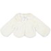 Bebe Faux Fur Petal Jacket - Ivory