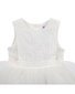 Bebe Embroidered Organza Dress - Ivory