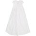 Bebe Open Back Christening Dress - Ivory