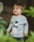 Bebe Blair Polar Bear Baby Tee - Grey Marle