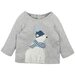 Bebe Blair Polar Bear Baby Tee - Grey Marle