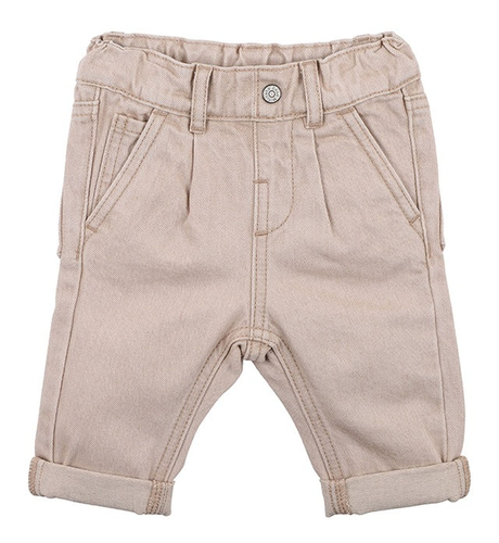 Bebe Scout Denim Baby Pants - Stone