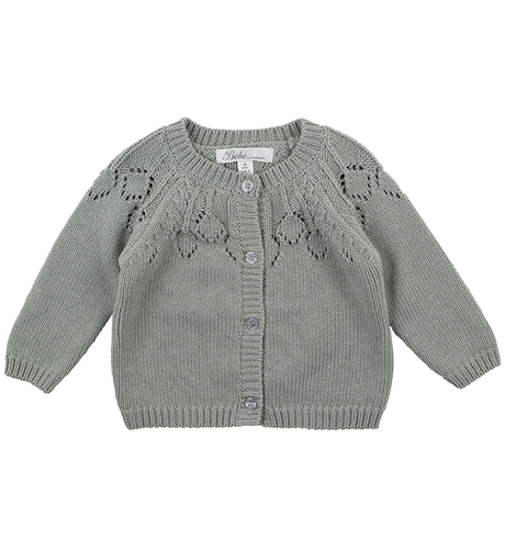 Bebe Mint Needle Out Baby Cardigan