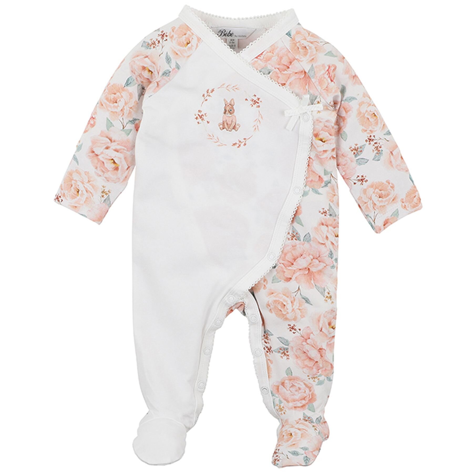 Bebe Coco Wrap Onesie SHOP BY BRAND-Bebe Kids Clothing NZ