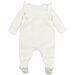 Bebe Esme Velour Onesie - Cream