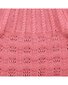 Bebe Pink Marle Cable Cardigan