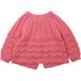 Bebe Pink Marle Cable Baby Cardigan