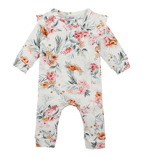 Bebe Esme Zip Onesie