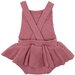Bebe Margot Knit Bodysuit With Skirt - Rose Pink