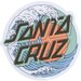 Santa Cruz Tsunami Dot Sticker - Clay