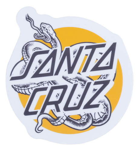 Santa Cruz Snake Dot Sticker