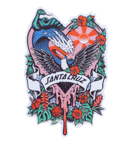 Santa Cruz Asp Floral Paradise Sticker