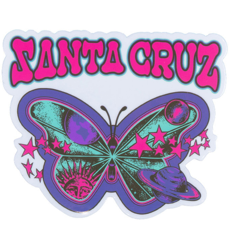 Santa Cruz Galactic Butterfly Sticker