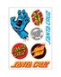 Santa Cruz Screaming Hand Multi Sticker Sheet