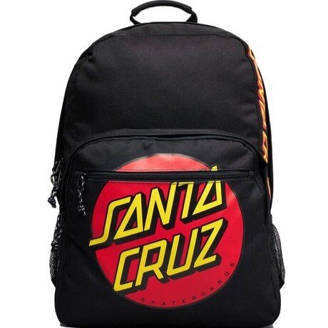Santa Cruz Classic Dot Backpack Black KIDS STUFF-School Bags