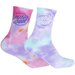 Santa Cruz Opus Dot Tie Dye Crew Sock 2pk (Youth 2-8)