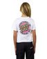 Santa Cruz Mfg Retro Dot S/S Tee - White