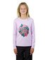 Santa Cruz Take Flight Dot Front L/S Tee - Lavender