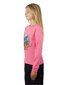 Santa Cruz Take Flight Dot Front L/S Tee - Pink