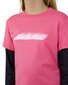 Santa Cruz Flame Strip L/S Tee - Pink/Black