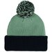 Santa Cruz Oval Dot Patch Beanie - Light Green