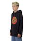 Santa Cruz Classic Dot Front Hoodie - Black