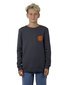 Santa Cruz Classic Dot Chest Sweater - Charcoal