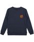 Santa Cruz Classic Dot Chest Sweater - Charcoal