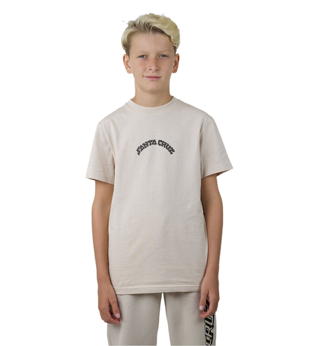 Santa Cruz Vertical Horizon Arch S/S Tee - Concrete