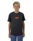 Santa Cruz Ultimate Flame Dot Centre S/S Tee - Charcoal