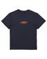 Santa Cruz Ultimate Flame Dot Centre S/S Tee - Charcoal