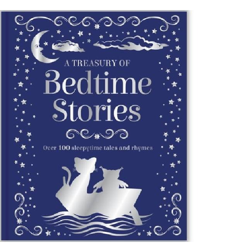 A Treasury Of Bedtime Stories (Blue Cover)