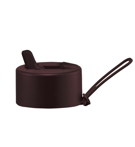 Frank Green Flip Straw Lid & Strap Pack - Chocolate