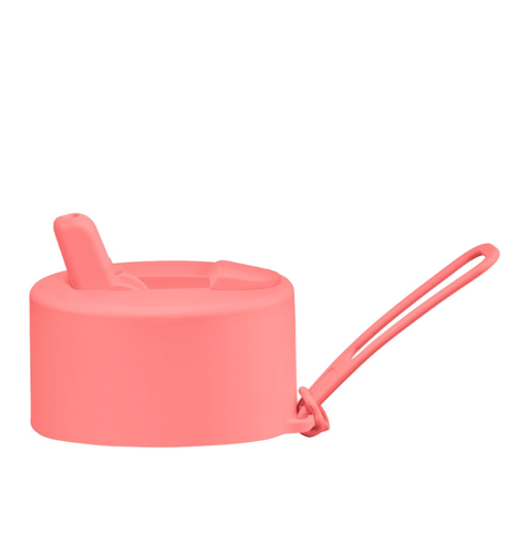 Frank Green Flip Straw Lid & Strap Pack - Sweet Peach