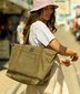 Swanndri Queenstown Canvas Tote Bag - Taupe