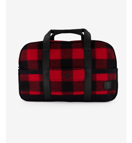 Swanndri Kingston Overnighter - Red/Black Check