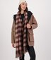 Swanndri Wide Scarf - Rose/Coffee Check