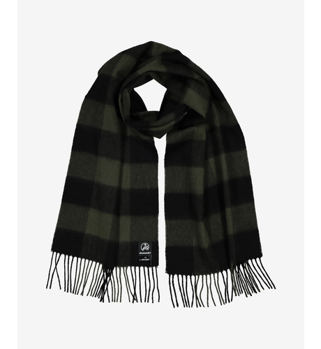 Swanndri The Scarfie - Olive/Black Check