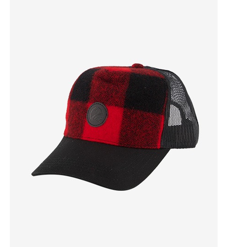 Swanni Trucker Cap - Red/Black Check