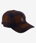 Swanni Wool Check Baseball Cap - Ground Check