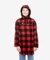 Swanndri Brixton Wool Bush Shirt - Red/Black Check