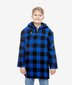 Swanndri Brixton Wool Bush Shirt - Blue/Black Check