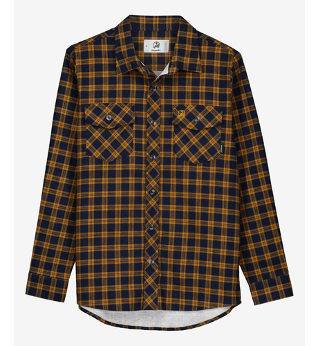 Swanndri Egmont L/S Shirt - Toffee Lattice