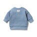 Wilson & Frenchy Storm Blue Quilted Sweat