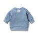 Wilson & Frenchy Storm Blue Quilted Sweat