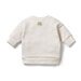 Wilson & Frenchy Oatmeal Quilted Sweat
