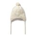 Wilson & Frenchy Ecru Knitted Pointelle Bonnet