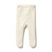 Wilson & Frenchy Ecru Knitted Legging W Feet