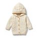 Wilson & Frenchy Ecru Knitted Cable Jacket