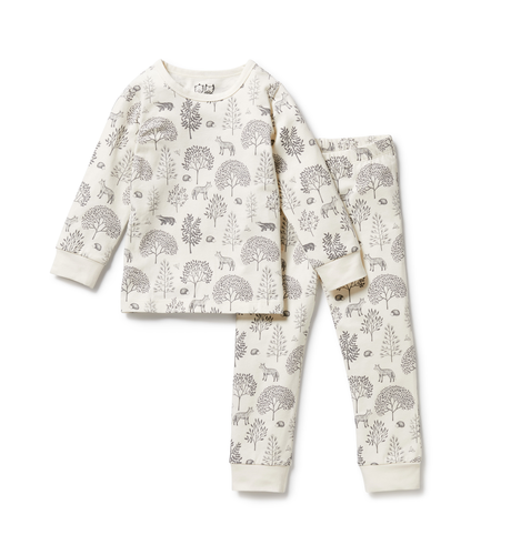 Wilson & Frenchy Woodland L/S Pyjamas